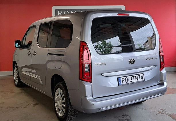 Toyota Proace City Verso cena 94900 przebieg: 146315, rok produkcji 2020 z Kraków małe 529